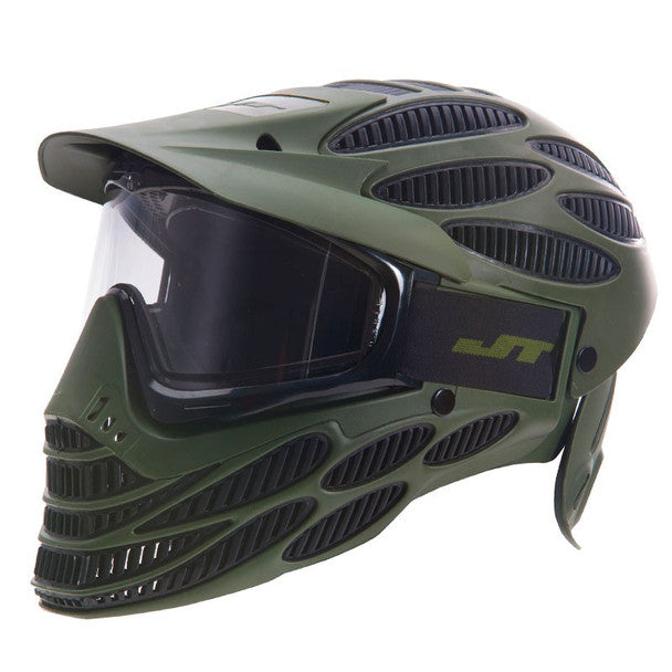 JT Flex 8 Full Coverage Paintball Mask Thermal - Olive