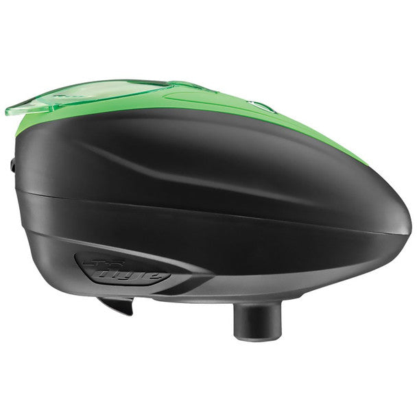 DYE LT-R Paintball Hopper - Black/Lime