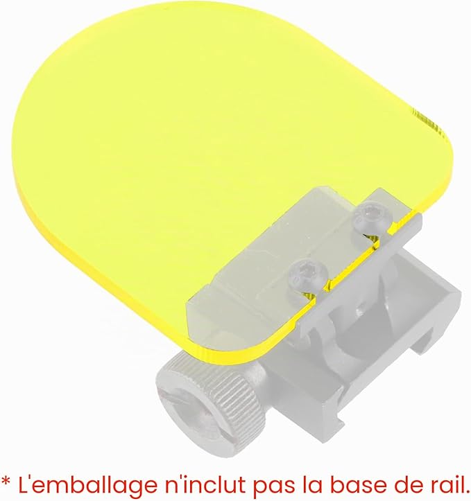 Lot de 4 protections de visée de rechange pour lunettes de visée