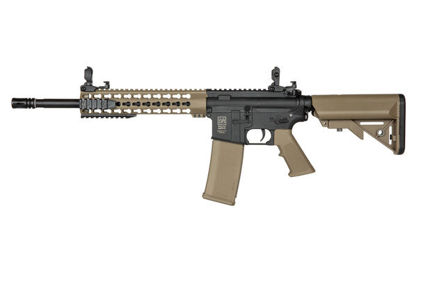 SPECNA ARMS F02 FLEX CARBINE AIRSOFT RIFLE - BLACK/TAN