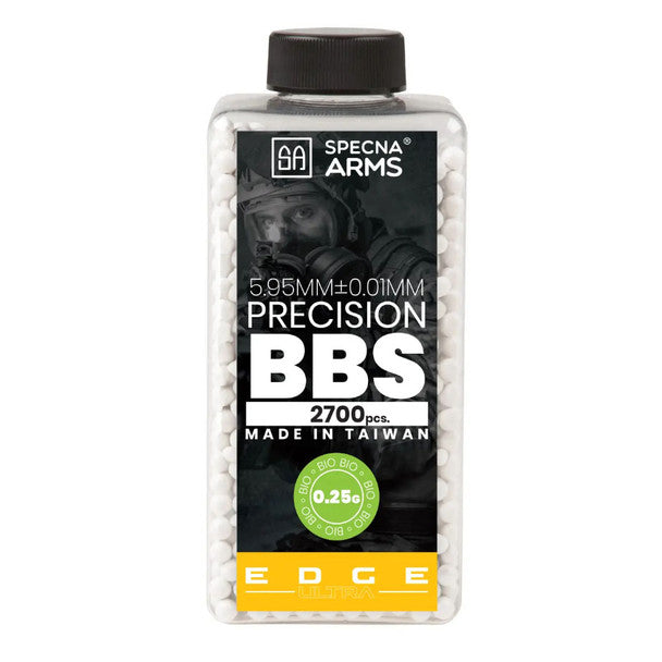 BBS Specna Arms Edge Ultra Precision 0.25g BIO 2700CT - White