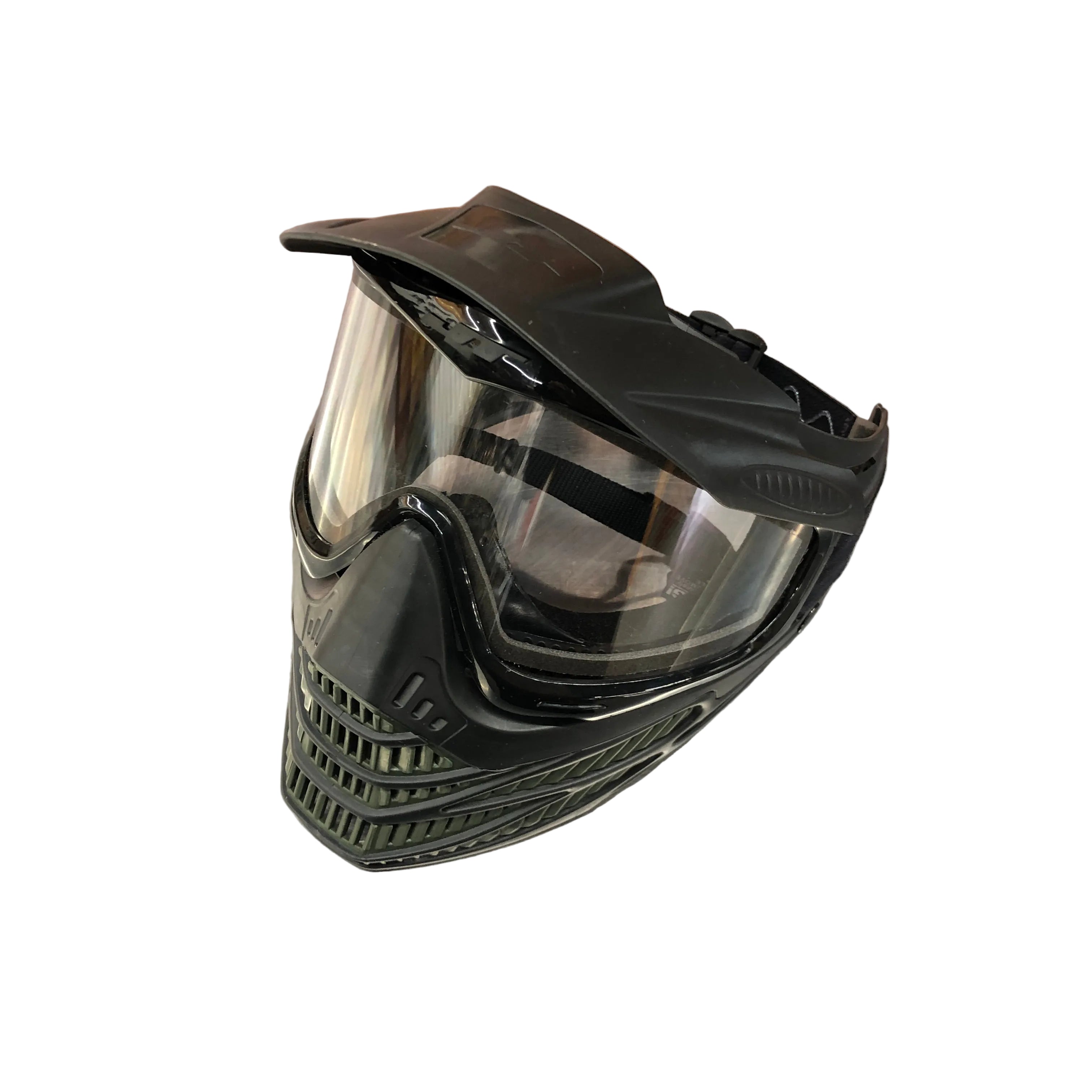 CERTIFIED USED JT Flex 8 Paintball Mask with Thermal Lens Goggle Front Left Angled View