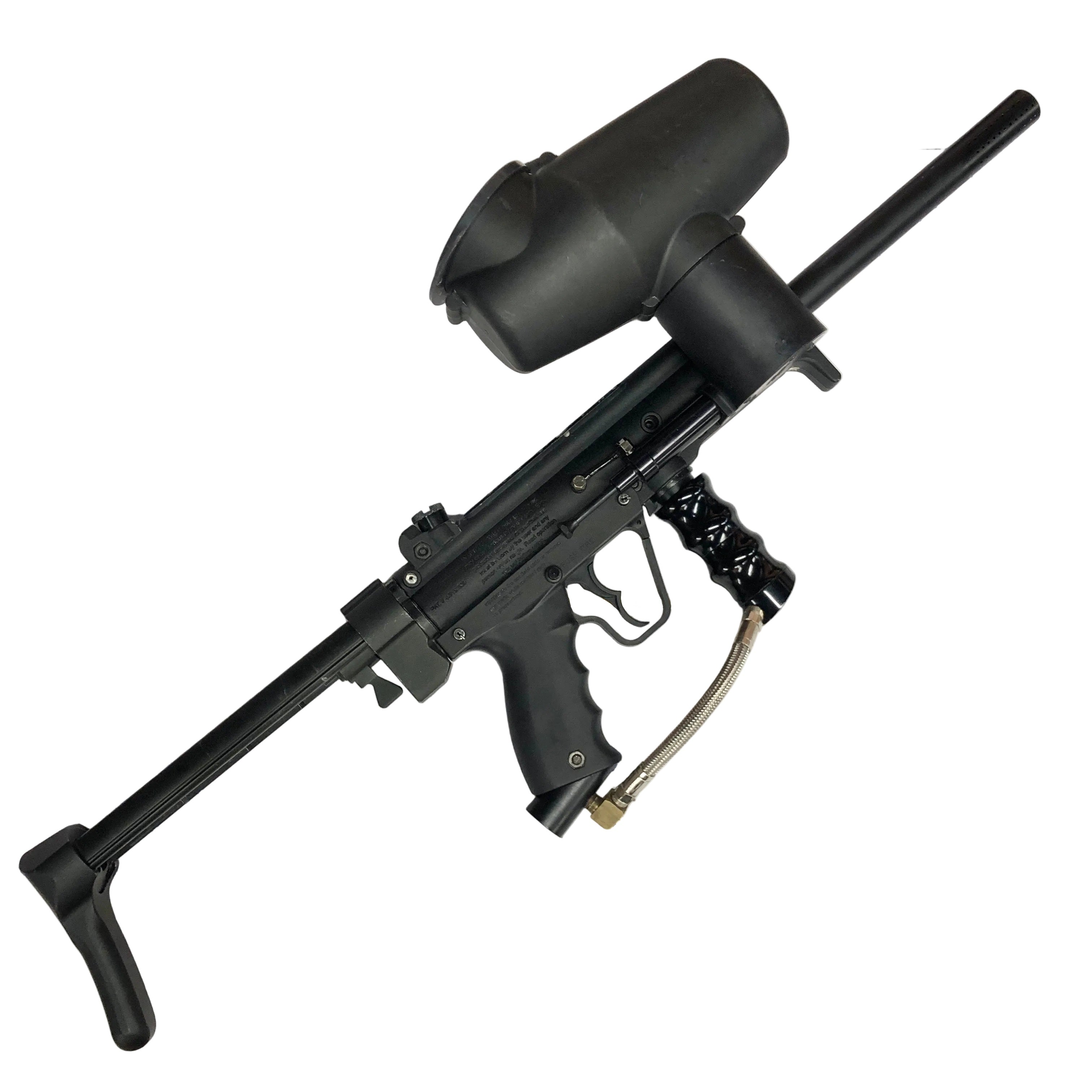 CERTIFIED USED Tippmann A5 Double Trigger 68 Caliber Gravity Fed Paintball Marker Right Side View