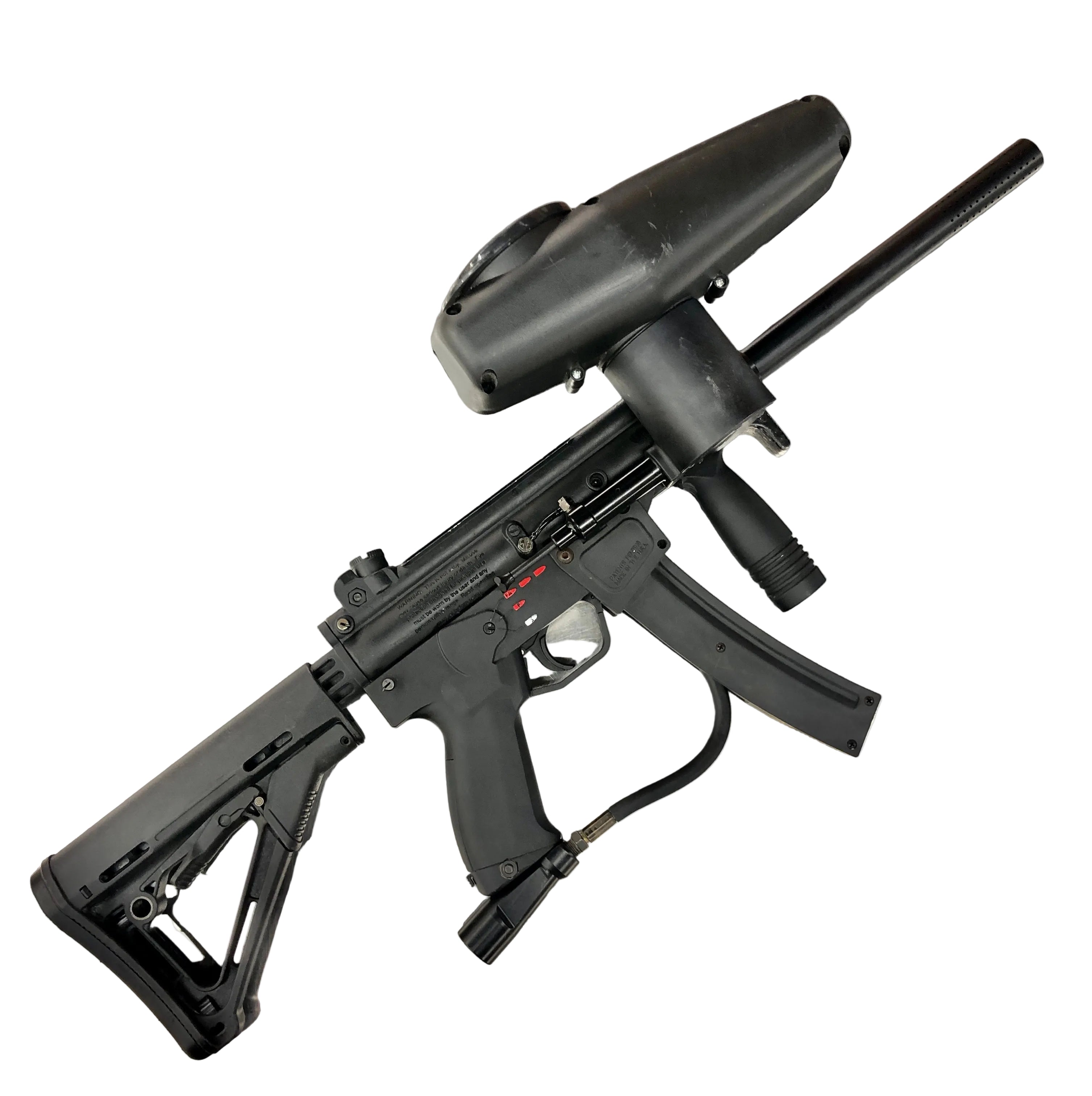 CERTIFIED USED Tippmann A5 EGrip 68 Caliber Gravity Fed Paintball Marker Right Side View