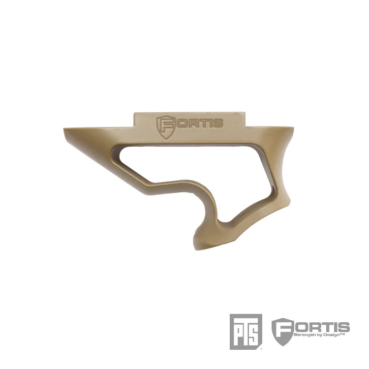 PTS FORTIS SHIFT SHORT ANGLE GRIP RAIL MOUNT - DARK EARTH