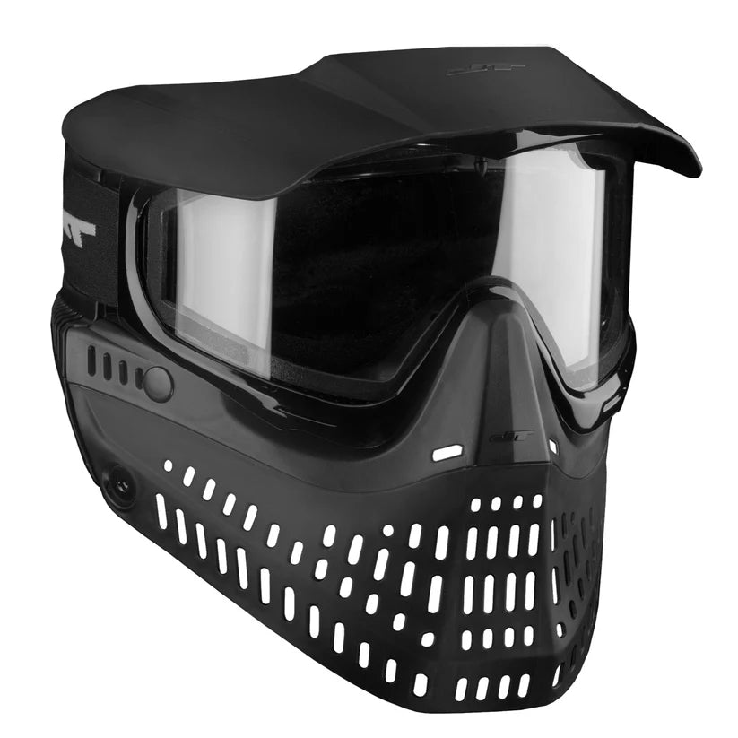 JT Proshield Paintball Mask with Thermal Goggle Front Right Angled View