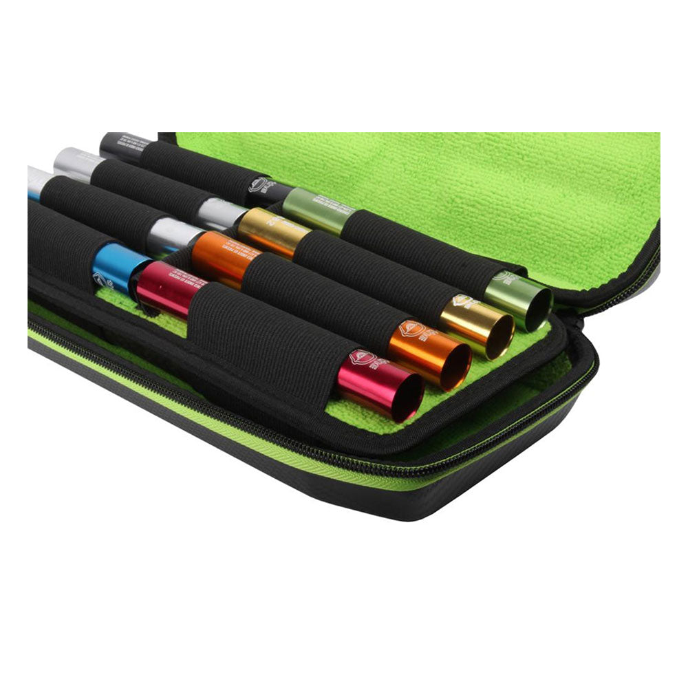 Exalt Paintball Barrel Kit Case Carbon Fiber – Black/Lime