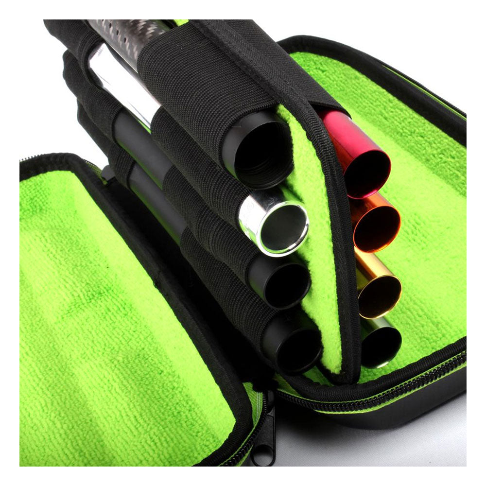Exalt Paintball Barrel Kit Case Carbon Fiber – Black/Lime