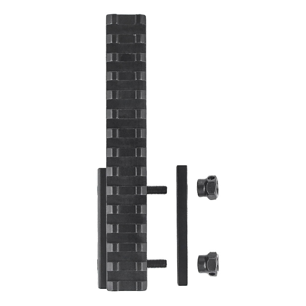 Picatinny Riser Mount 1" Height - 14 Slots