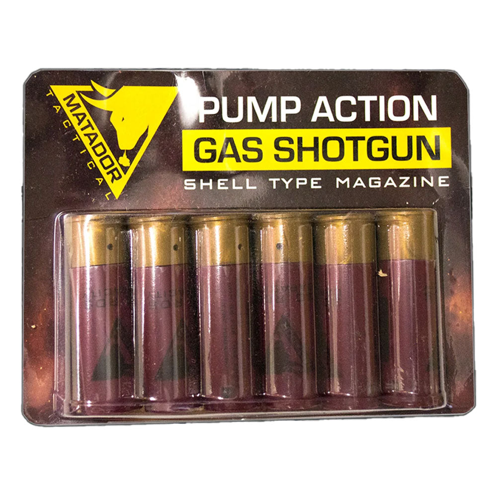 Matador Shotgun Airsoft Cartridge - 6 Pack