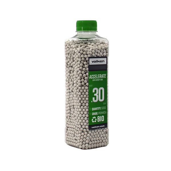 BBS Valken Accelerate 6MM 0.30g BIO 5000CT - White