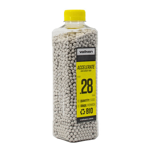 BBS Valken Accelerate 6MM 0.28g BIO 5000CT - White