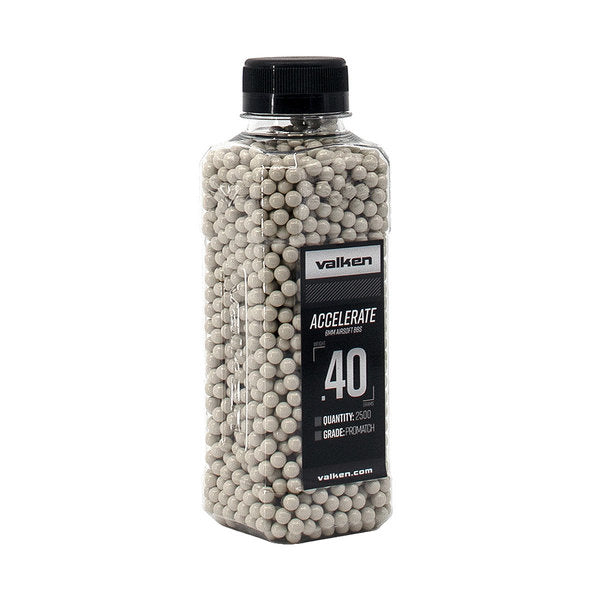 BBS Valken Accelerate 6MM 0.40g 2500CT - White