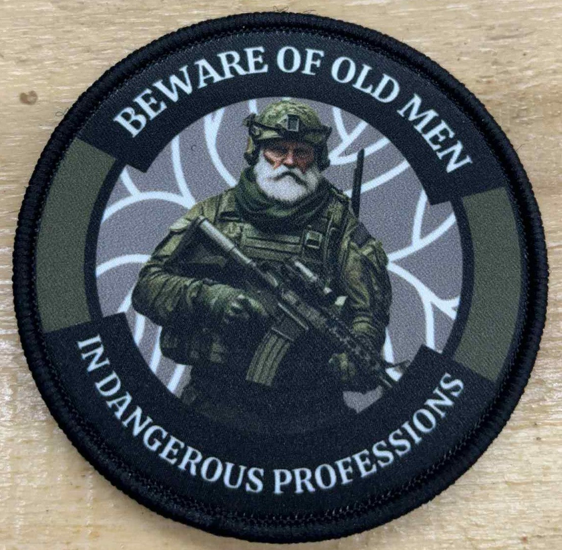 "Beware Of Old Men" Patch