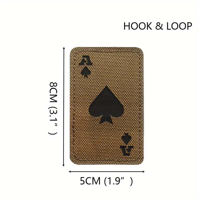 Ace Hook & Loop Patch - Coyote Brown