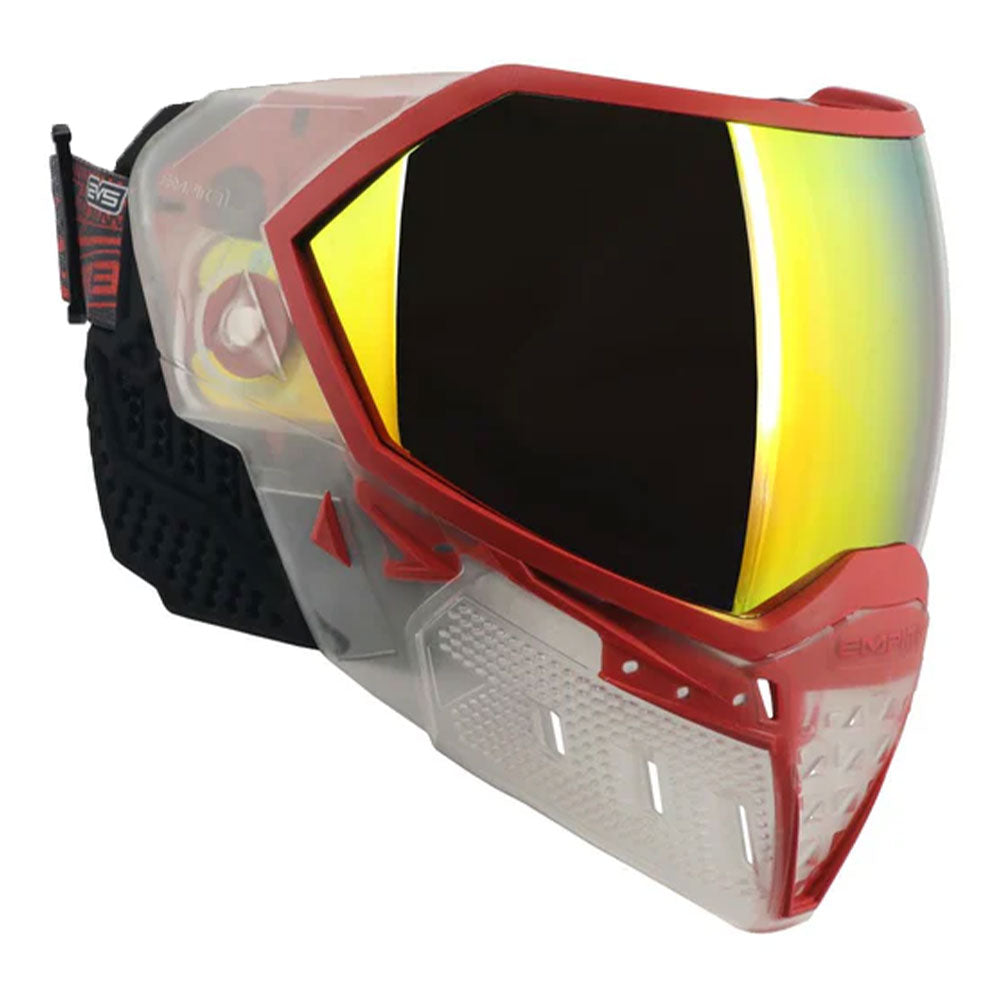 Empire EVS Paintball Mask LE w/ Thermal lens - Clear/Red