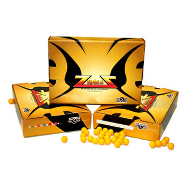 Z-Ball 500 Count 0.68cal Rubber Ball - Yellow