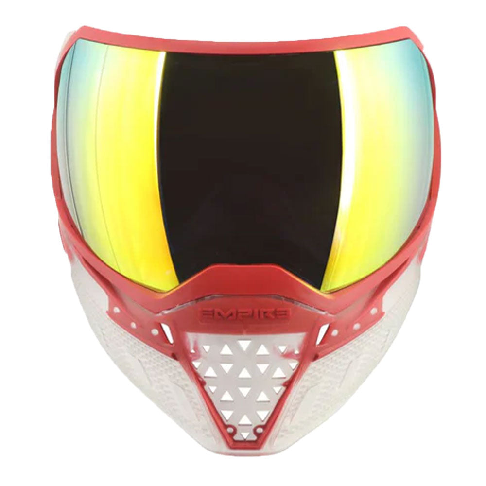 Empire EVS Paintball Mask LE w/ Thermal lens - Clear/Red