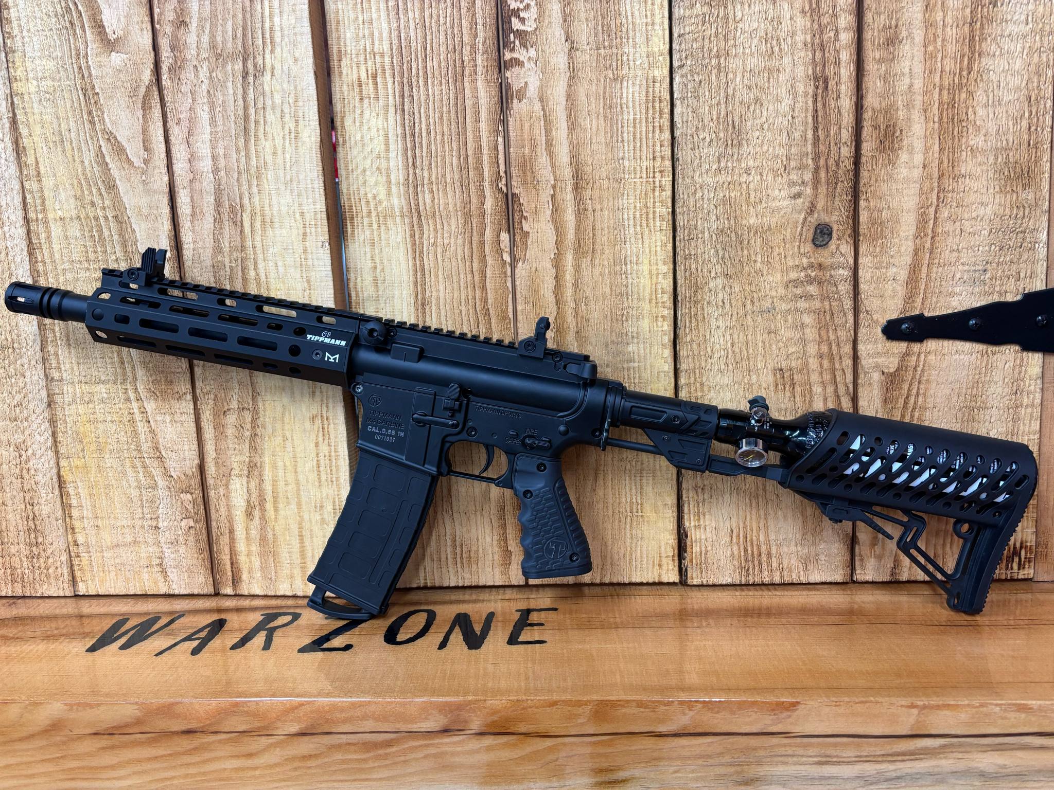 Tippmann TMC Mag Fed w/ Air-Thru Stock Used - Black