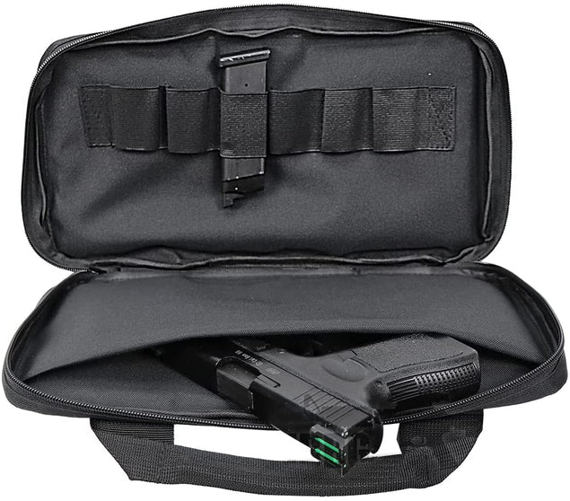 WOSPORT SINGLE PISTOL GUN BAG - BLACK