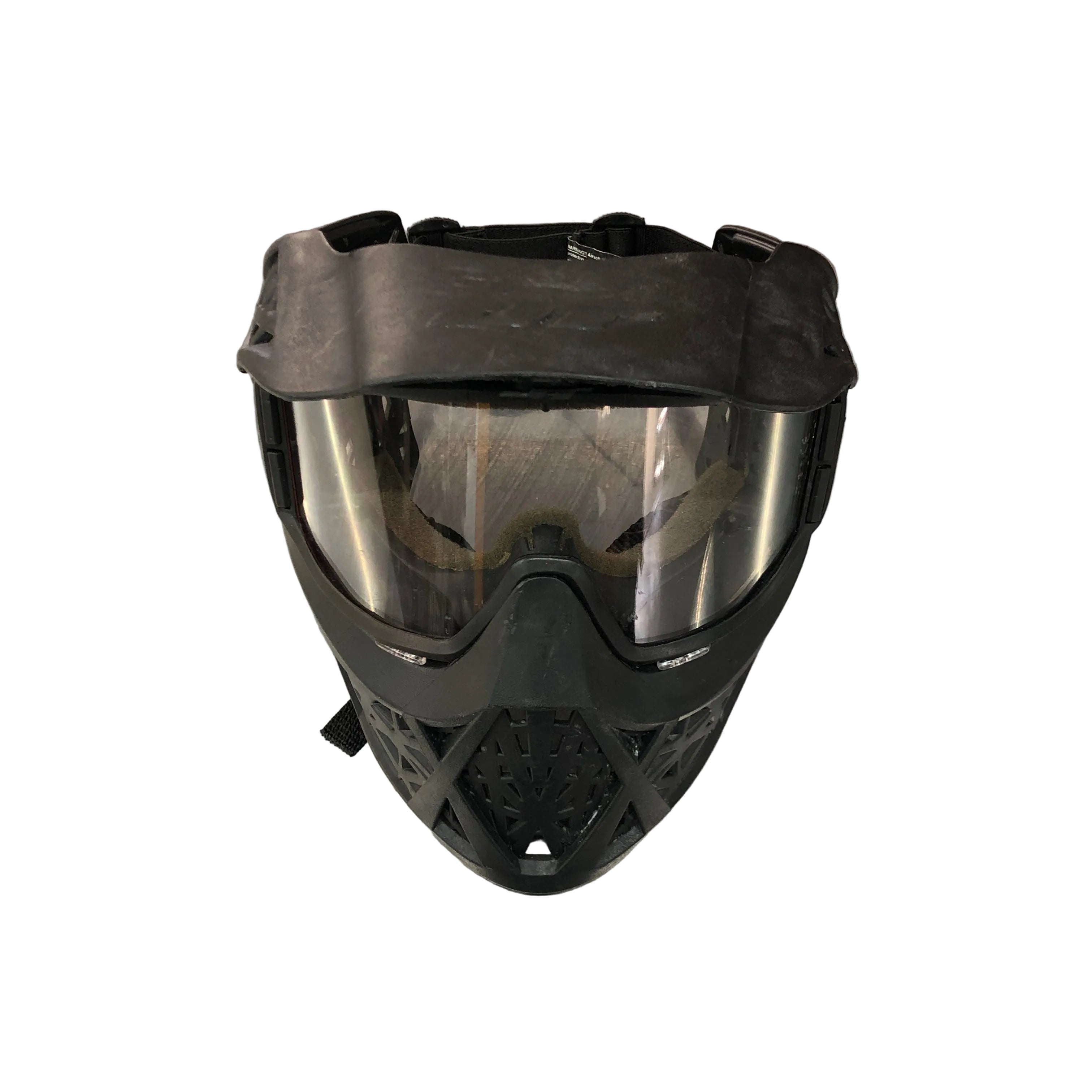 CERTIFIED USED JT Prime Paintball Mask with Single Lens Goggle Front View