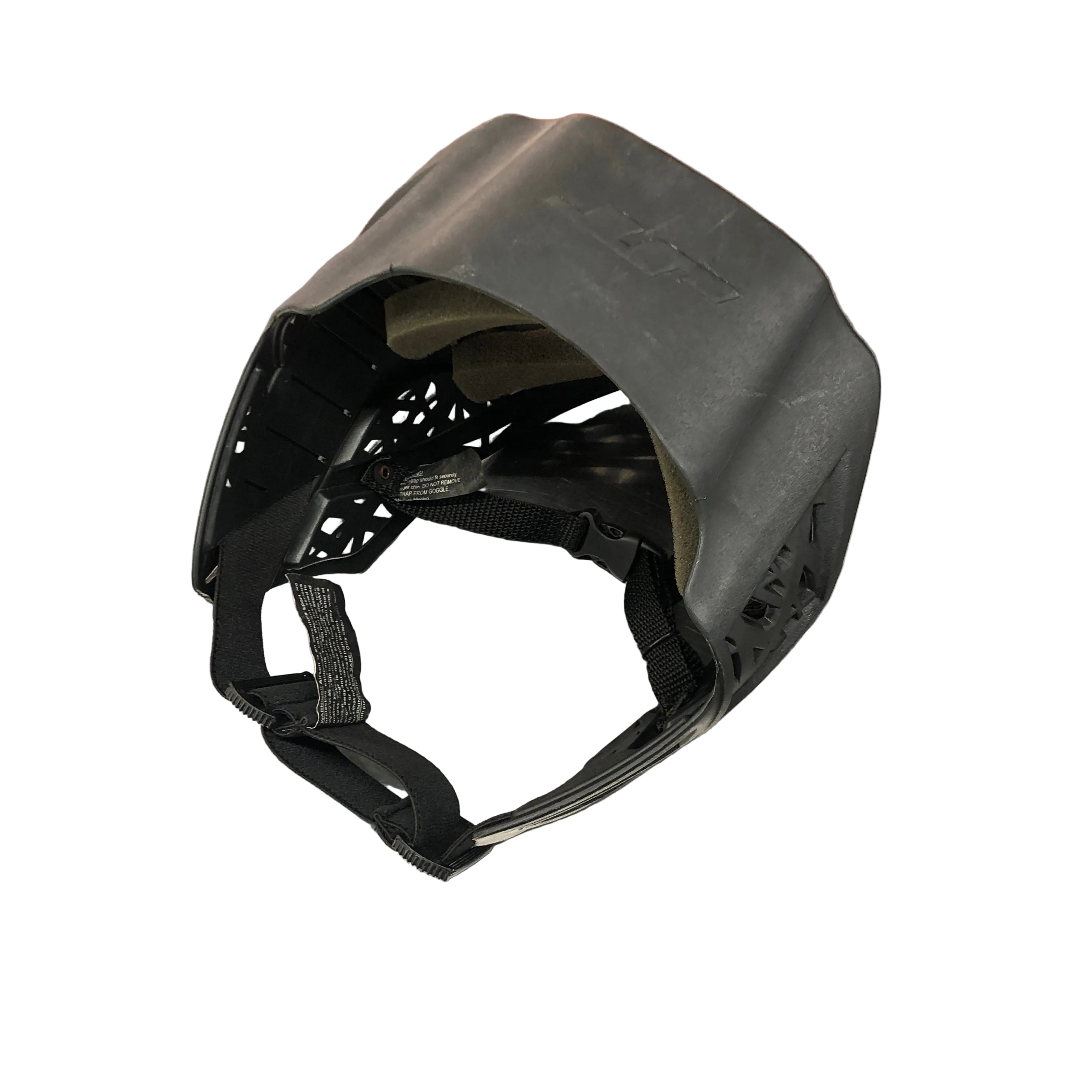 CERTIFIED USED JT Prime Paintball Mask with Single Lens Goggle Back Right Angled View
