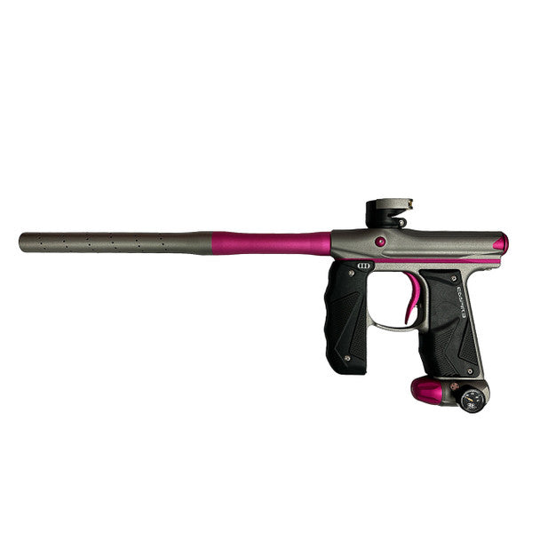 EMPIRE MINI GS PAINTBALL GUN W/ 2PC BARREL - GREY/PINK