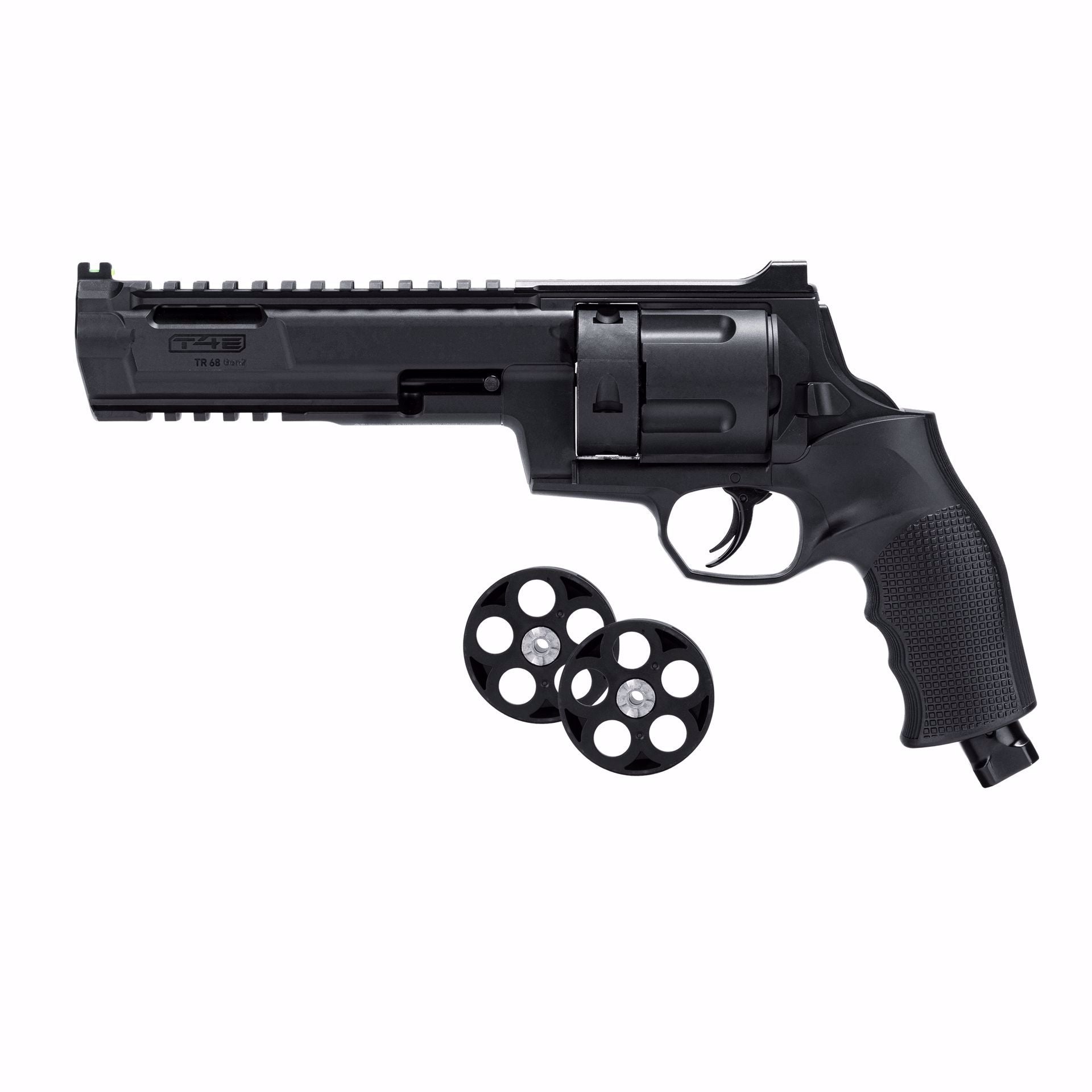 Umarex T4E TR68 Gen2 .68 Caliber Magazine Fed Paintball Marker Left Side View with Magazine