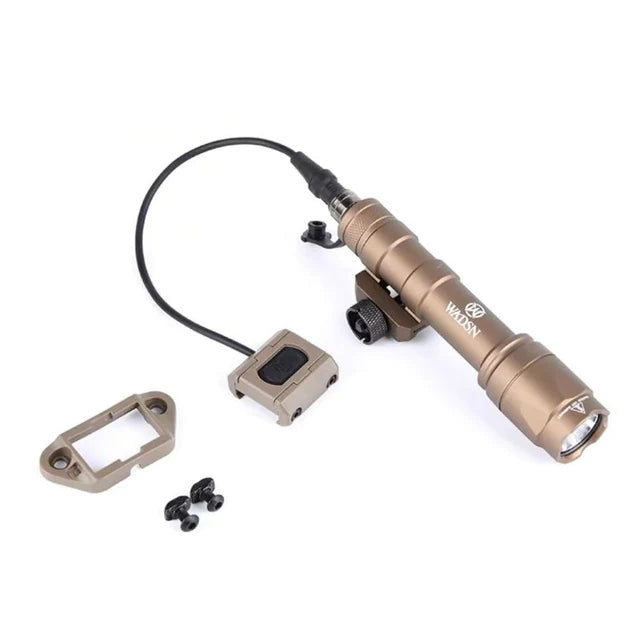 WASDN SUREFIRE M600C MINI SCOUT LIGHT STYLE FLASHLIGHT W/ PRESSURE SWITCH - DARK EARTH