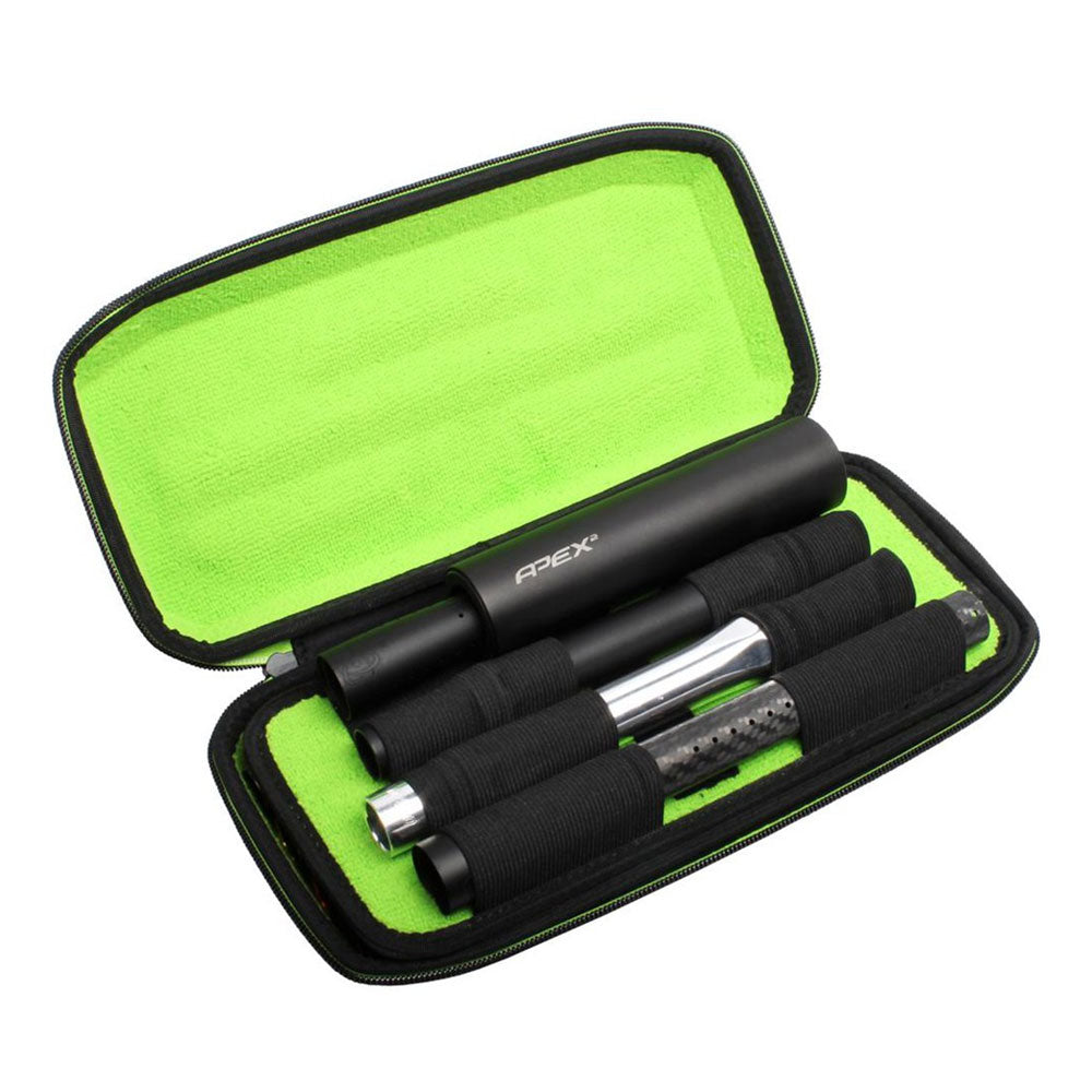Exalt Paintball Barrel Kit Case Carbon Fiber – Black/Lime