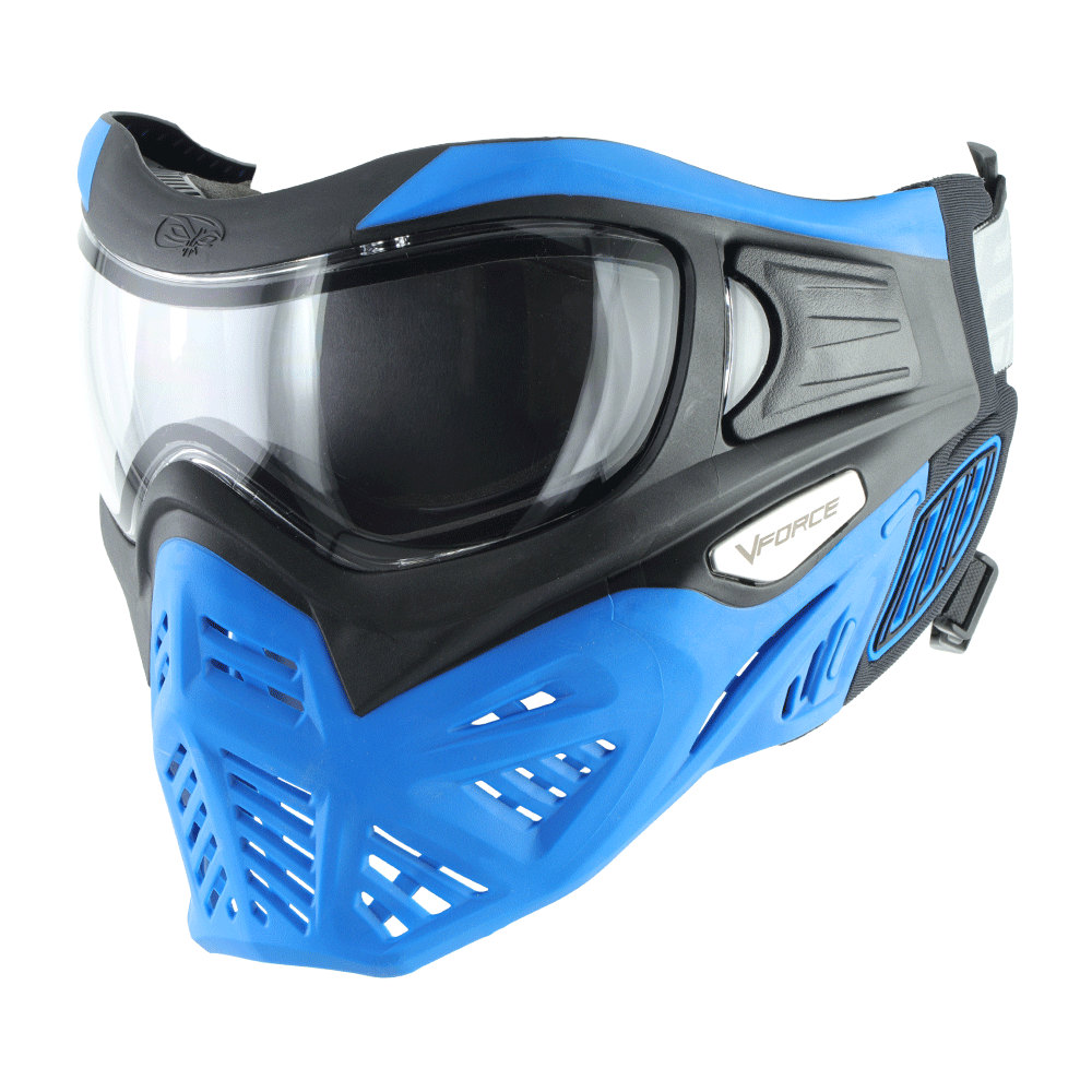 MASQUE VFORCE GRILL 2.0 AZURE NOIR/BLEU