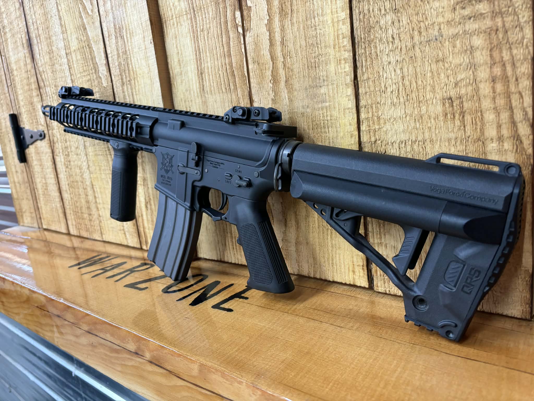 VFC VR16 Fighter CQB MK2 AEG Airsoft Rifle Black - Usagé
