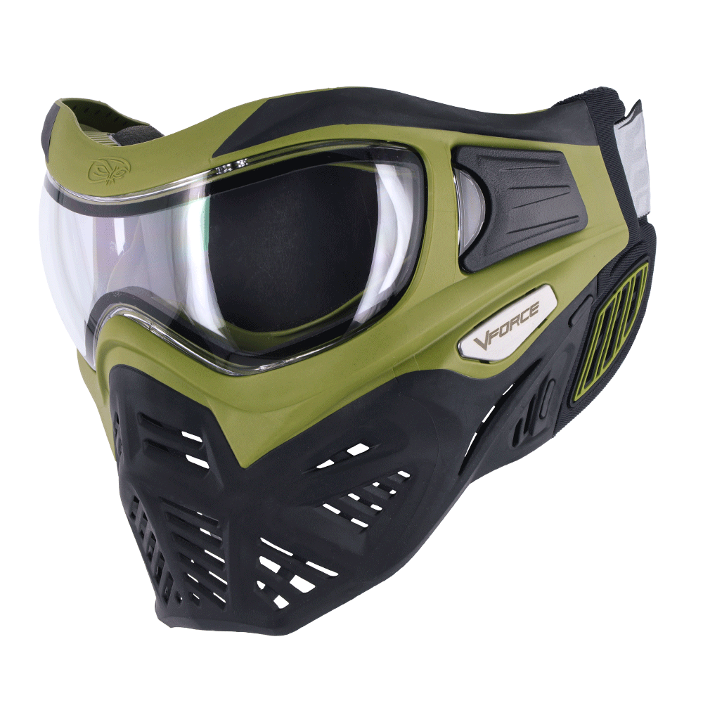 MASQUE VFORCE GRILL 2.0 CROCODILE OLIVE/NOIR