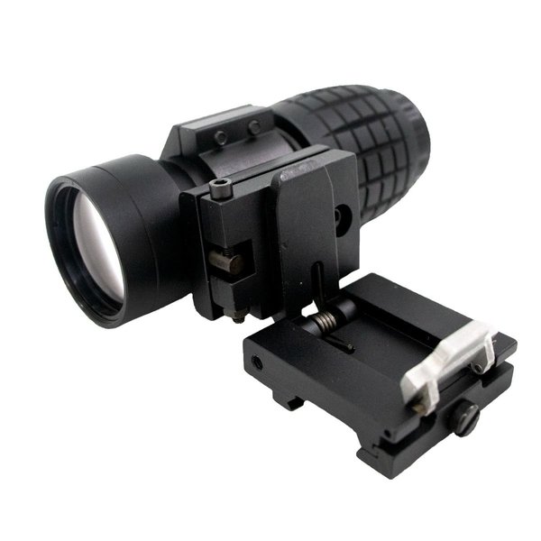 SCOPE 3X MAGNIFIER WITH UNIVERSAL FLIP-TO-SIDE