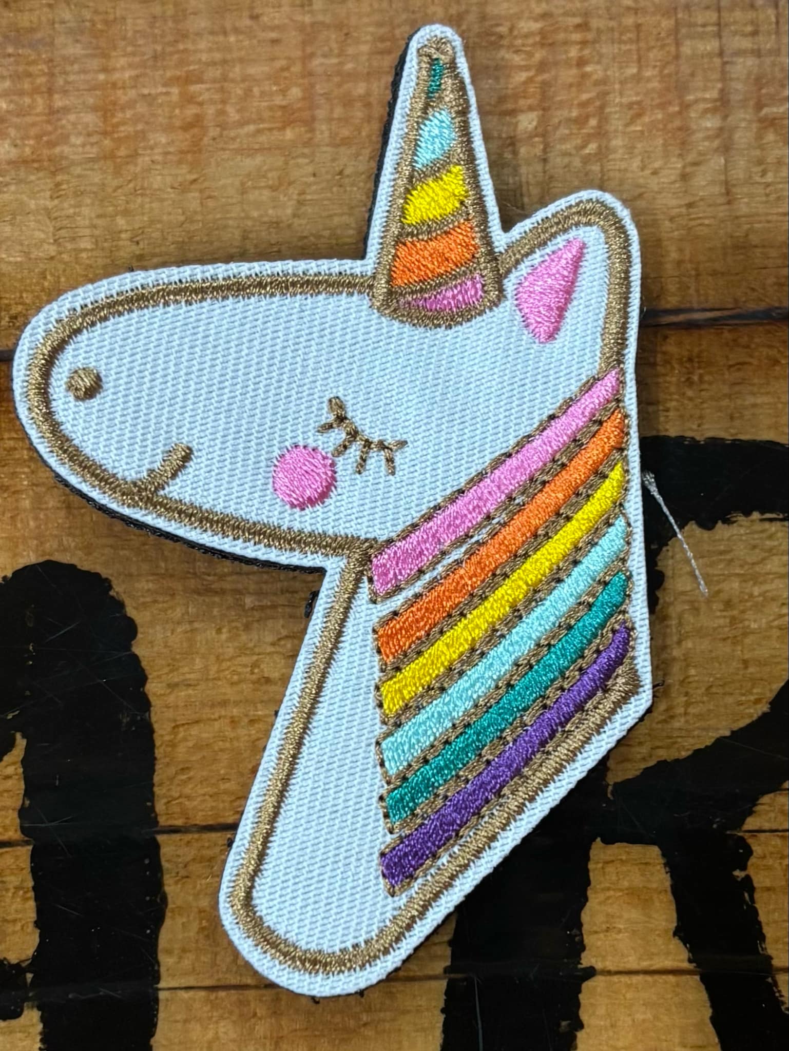 Unicorn Hook & Loop Patch