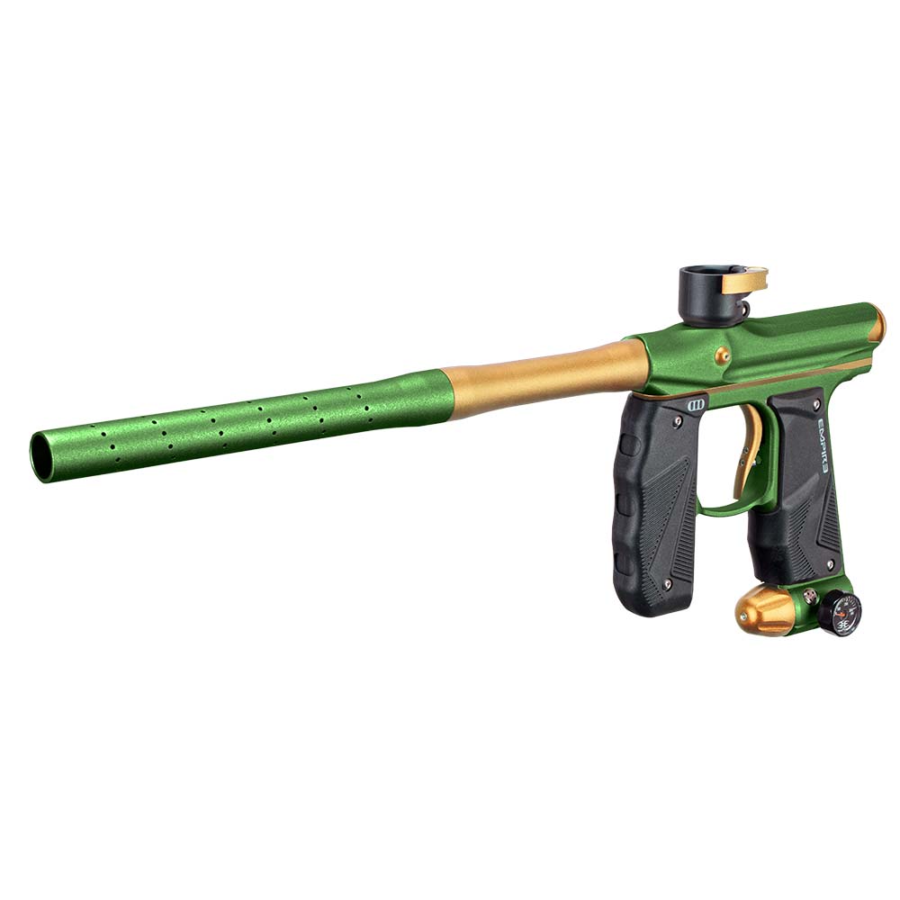 EMPIRE MINI GS PAINTBALL GUN W/ 2PC BARREL - OLIVE/TAN