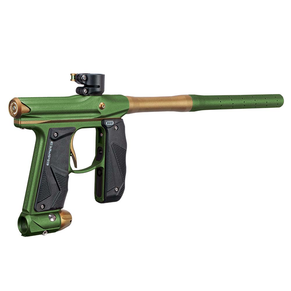 EMPIRE MINI GS PAINTBALL GUN W/ 2PC BARREL - OLIVE/TAN