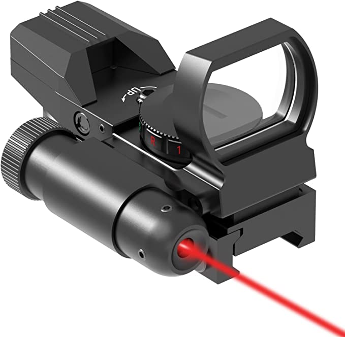 VISEUR REFLEX FEYACHI RSL-18 AVEC LASER ROUGE INTÉGRÉ