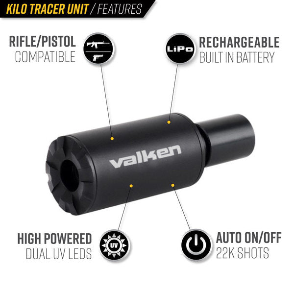 VALKEN KILO TRACER UNIT BLACK