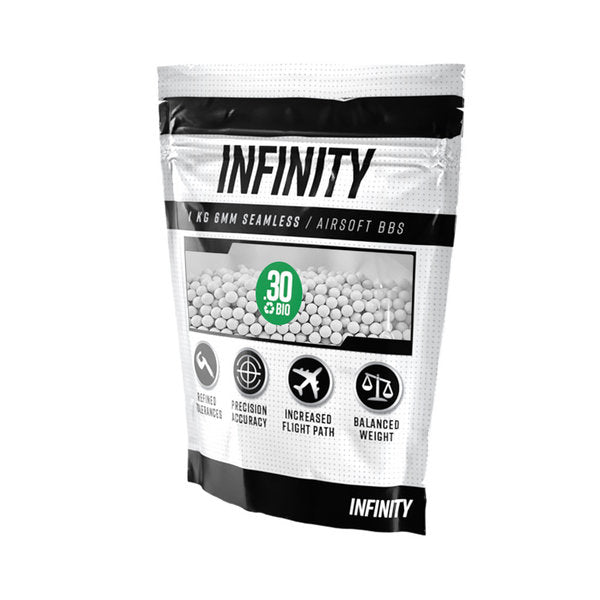 BBS-INFINITY 6MM 0.30G BIO 3300CT WHITE (1KG)