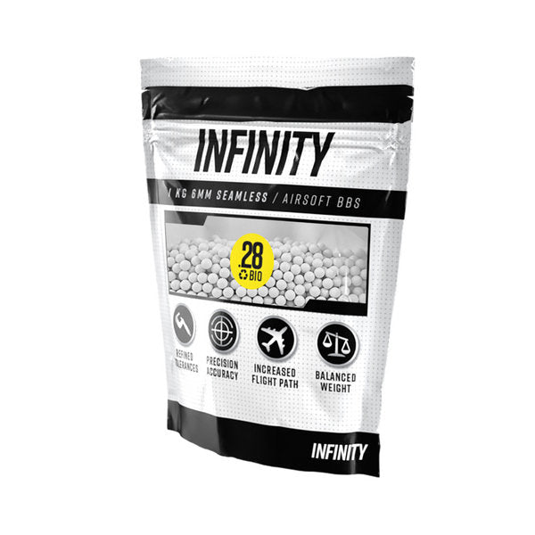 BBS-INFINITY 6MM 0.28G BIO 3500CT WHITE (1KG)