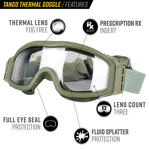 VALKEN TANGO THERMAL AIRSOFT GOGGLES