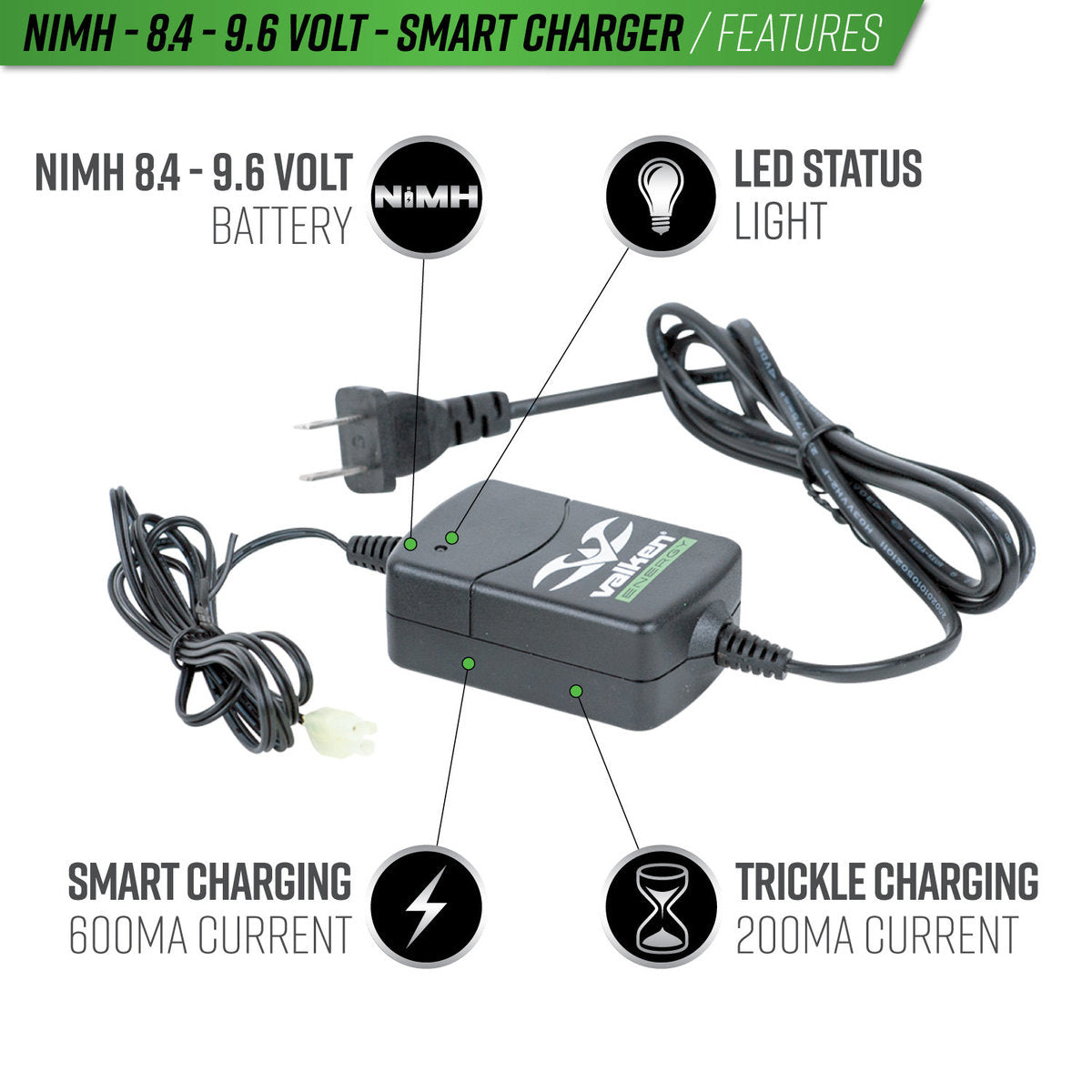 Chargeur à batterie Valken NIMH